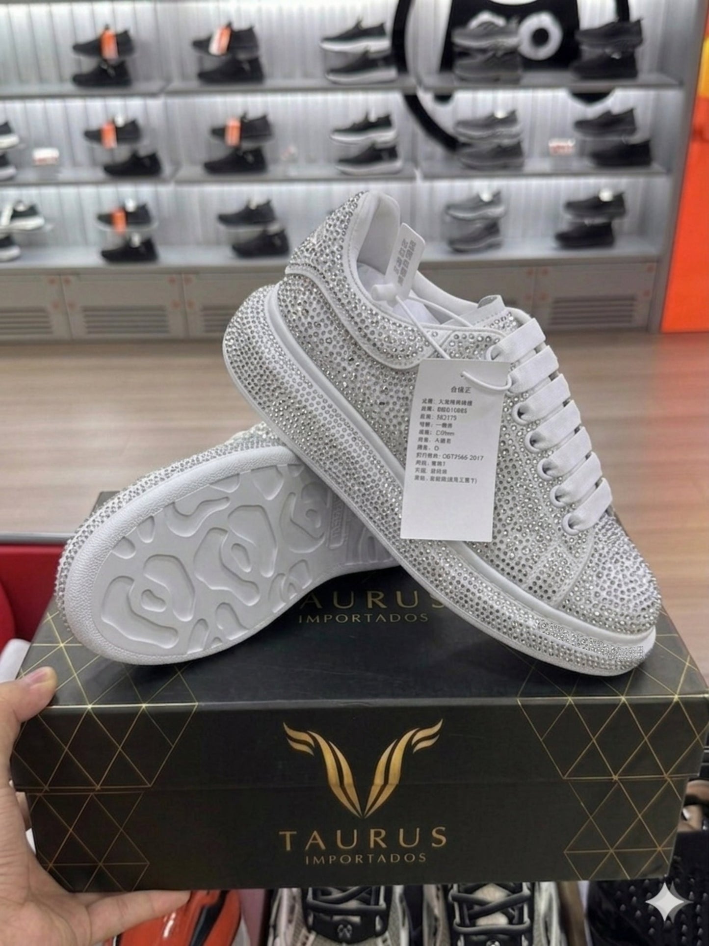 👑 Alexander McQueen brillosos - Exclusividad ✨
